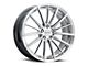 Vision Wheel Axis Hyper Silver Machined Wheel; 20x8.5 (07-10 AWD Charger)