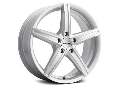 Vision Wheel Boost Silver Wheel; 20x8.5 (07-10 AWD Charger)