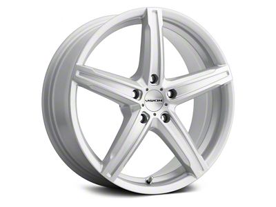 Vision Wheel Boost Silver Wheel; 20x8.5; 35mm Offset (07-10 AWD Charger)