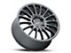 Vision Wheel Monaco Satin Black Wheel; 18x8 (07-10 AWD Charger)