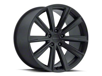 Vision Wheel Splinter Satin Black Wheel; 18x8.5; 32mm Offset (07-10 AWD Charger)