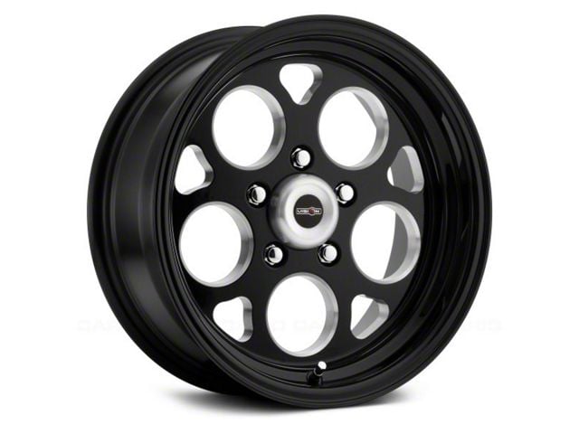 Vision Wheel Sport Mag Gloss Black Milled Wheel; Front Only; 17x4.5 (06-10 RWD Charger)