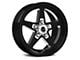 Vision Wheel Sport Star II Gloss Black Milled Wheel; Front Only; 17x4.5 (06-10 RWD Charger)