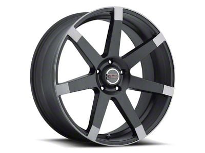 Vision Wheel Sultan Matte Black with Anthracite Spoke Wheel; 20x9 (06-10 RWD Charger)