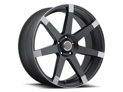 Vision Wheel Sultan Matte Black with Anthracite Spoke Wheel; 20x9; 15mm Offset (10-15 Camaro)