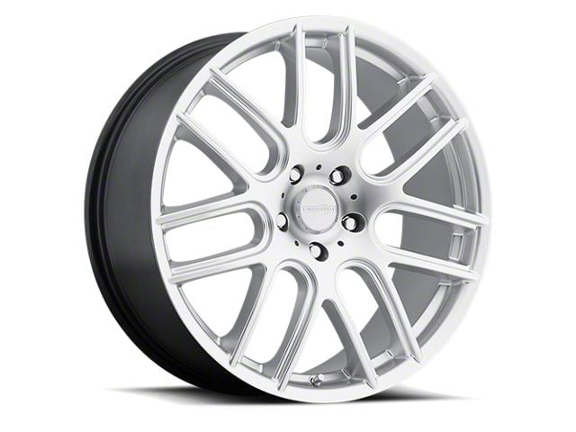 Vision Wheel Cross Hyper Silver Wheel; 20x8.5 (16-24 Camaro)