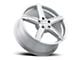 Vision Wheel Boost Silver Wheel; 20x8.5; 35mm Offset (17-23 AWD Challenger)