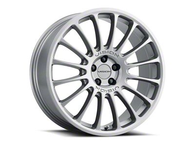 Vision Wheel Monaco Graphite Wheel; 20x8.5 (11-23 AWD Charger)