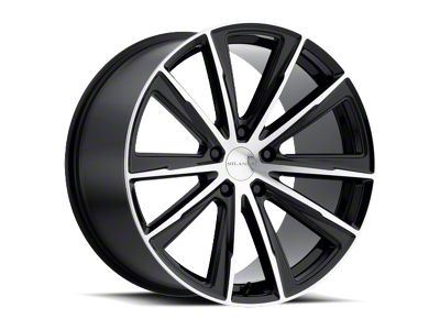 Vision Wheel Splinter Gloss Black Machined Wheel; 20x9 (11-23 AWD Charger)