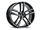 Vision Wheel Clutch Gloss Black Machined Wheel; 18x8.5 (21-24 Mustang Mach-E, Excluding GT)