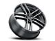 Vision Wheel Clutch Gloss Black Machined Wheel; 18x8.5 (21-24 Mustang Mach-E, Excluding GT)