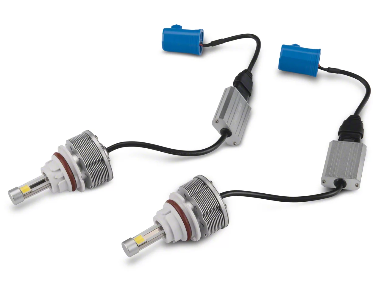 Mustang Headlight LED Conversion Bulb Kit; 9007 (94-04 All)
