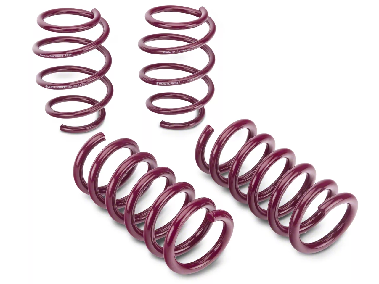 Vogtland Mustang Sport Plus Lowering Springs 9953130 (15-25 Mustang ...