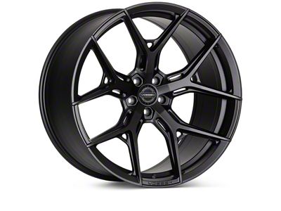 Vossen HF5 Matte Gunmetal Wheel; Rear Only; 20x10.5; 45mm Offset (05-09 Mustang)