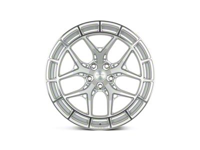 Vossen HFX-1 Silver Polished Wheel; Rear Only; 20x10.5; 45mm Offset (05-09 Mustang)