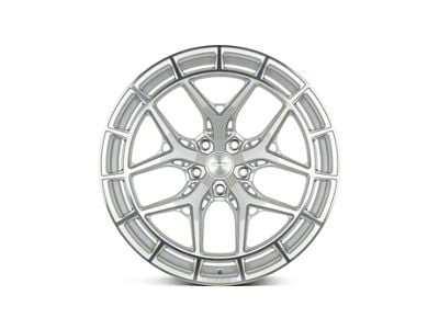 Vossen HFX-1 Silver Polished Wheel; Rear Only; 20x10.5; 45mm Offset (10-14 Mustang)