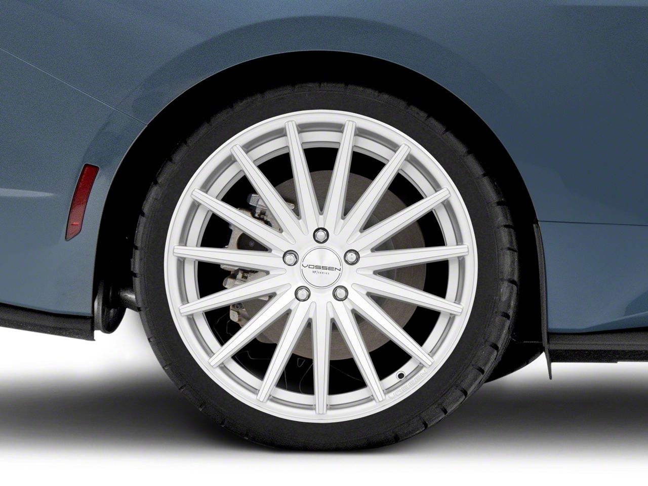 Vossen Mustang VFS-2 Silver Polished Wheel; Rear Only; 20x10.5; 45mm Offset  VFS2-0N19 (24-25 Mustang) - Free Shipping