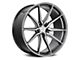 Vossen HF3 Gloss Graphite with Polished Spokes Wheel; Rear Only; 20x10.5 (16-24 Camaro)