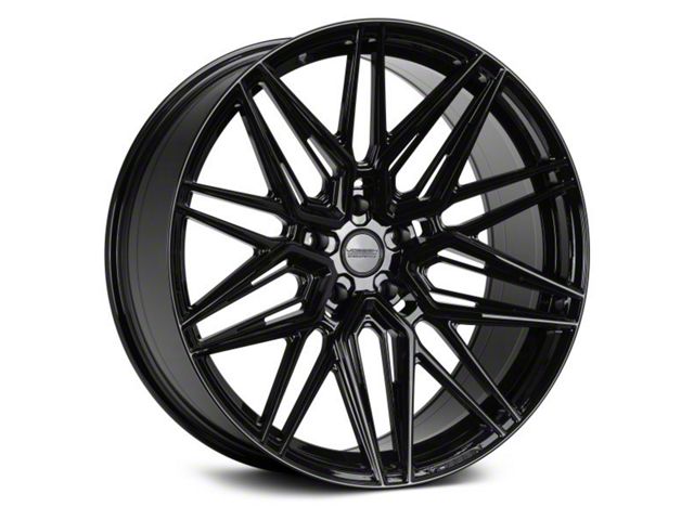 Vossen HF7 Gloss Black Wheel; Rear Only; 20x10.5 (16-24 Camaro)