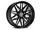 Vossen HF7 Gloss Black Wheel; Rear Only; 20x10.5 (16-24 Camaro)