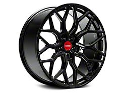 Vossen HF2 Gloss Black Wheel; Front Only; 20x9 (20-24 Corvette C8, Excluding Z06)