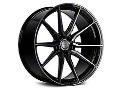 Vossen HF3 Tinted Gloss Black Wheel; Rear Only; 21x12; 52mm Offset (20-25 Corvette C8, Excluding Z06)