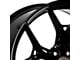 Vossen HF5 Gloss Black Wheel; Front Only; 19x8.5 (20-24 Corvette C8, Excluding Z06)