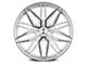 Vossen HF7 Silver Polished Wheel; Front Only; 19x8.5 (20-24 Corvette C8, Excluding Z06)