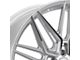 Vossen HF7 Silver Polished Wheel; Rear Only; 21x12 (20-24 Corvette C8, Excluding Z06)