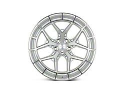 Vossen HFX-1 Silver Polished Wheel; Front Only; 20x9; 35mm Offset (20-25 Corvette C8)