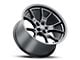 Voxx Replica 50th Anniversary Style Matte Black Wheel; 20x9 (06-10 RWD Charger)