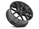Voxx Lago Gloss Black Wheel; 18x8 (06-10 RWD Charger w/o Brembo)