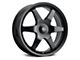 Voxx Riva Matte Black Wheel; 18x8 (06-10 RWD Charger w/o Brembo)