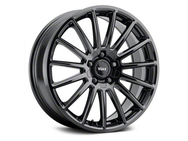 Voxx Casina Gloss Black Wheel; 18x8 (10-14 Mustang GT w/o Performance Pack, V6)