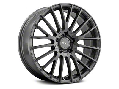 Voxx Capo Carbon Grey Wheel; 18x8 (2024 Mustang EcoBoost w/o Performance Pack)