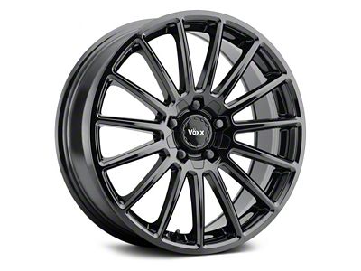 Voxx Casina Gloss Black Wheel; 18x8 (2024 Mustang EcoBoost w/o Performance Pack)