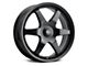 Voxx Riva Matte Black Wheel; 18x8 (2024 Mustang EcoBoost w/o Performance Pack)