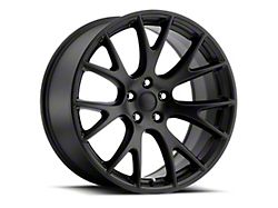 Hellcat Style Matte Black Wheel; 20x11 (18-23 Challenger Widebody)