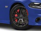 Hellcat Style Matte Black Wheel; 20x9; 20mm Offset (11-23 RWD Charger)