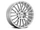 Voxx Capo Silver Machined Wheel; 18x8 (21-24 Mustang Mach-E)