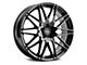 Voxx Nice Gloss Black Wheel; 18x8 (21-24 Mustang Mach-E)