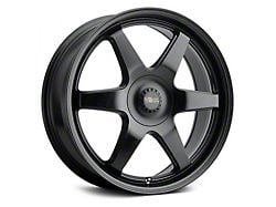 Voxx Riva Matte Black Wheel; 18x8; 45mm Offset (21-25 Mustang Mach-E)