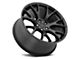 Hellcat Matte Black Wheel; 22x9 (06-10 RWD Charger)