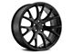 Voxx Replica Hellcat Matte Black Wheel; 22x9 (11-23 RWD Charger, Excluding Widebody)