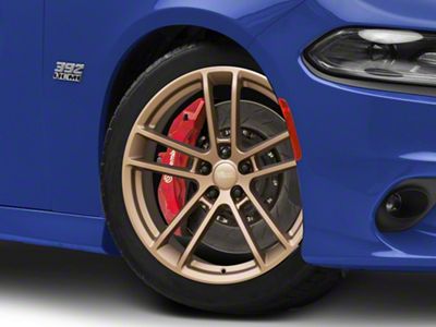 Hellcat Widebody 2 Style Bronze Wheel; 20x11; -2.5mm Offset (20-23 Charger Widebody)