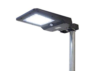 Solar and LED Floodlight; 1600 Lumen