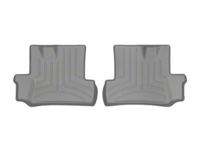 Weathertech DigitalFit Rear Floor Liners; Gray (16-24 Camaro)