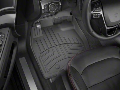 Weathertech Front Floor Liner HP; Black (16-24 Camaro)