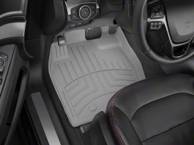 Weathertech Front Floor Liner HP; Gray (16-24 Camaro)