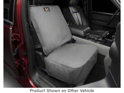 Weathertech Universal Front Bucket Seat Protector; Gray (10-24 Camaro)